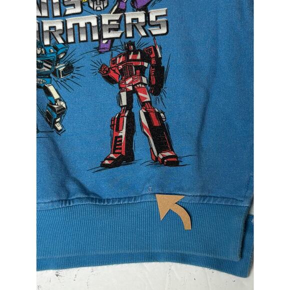 Bums‎ & Roses Transformers 2pc Bamboo Pants Outfit 2T Blue Super Soft Jogger - Picture 6 of 7